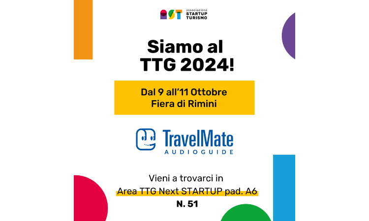 Come meet us at the International Tourism Fair in Rimini on October 09-10-11