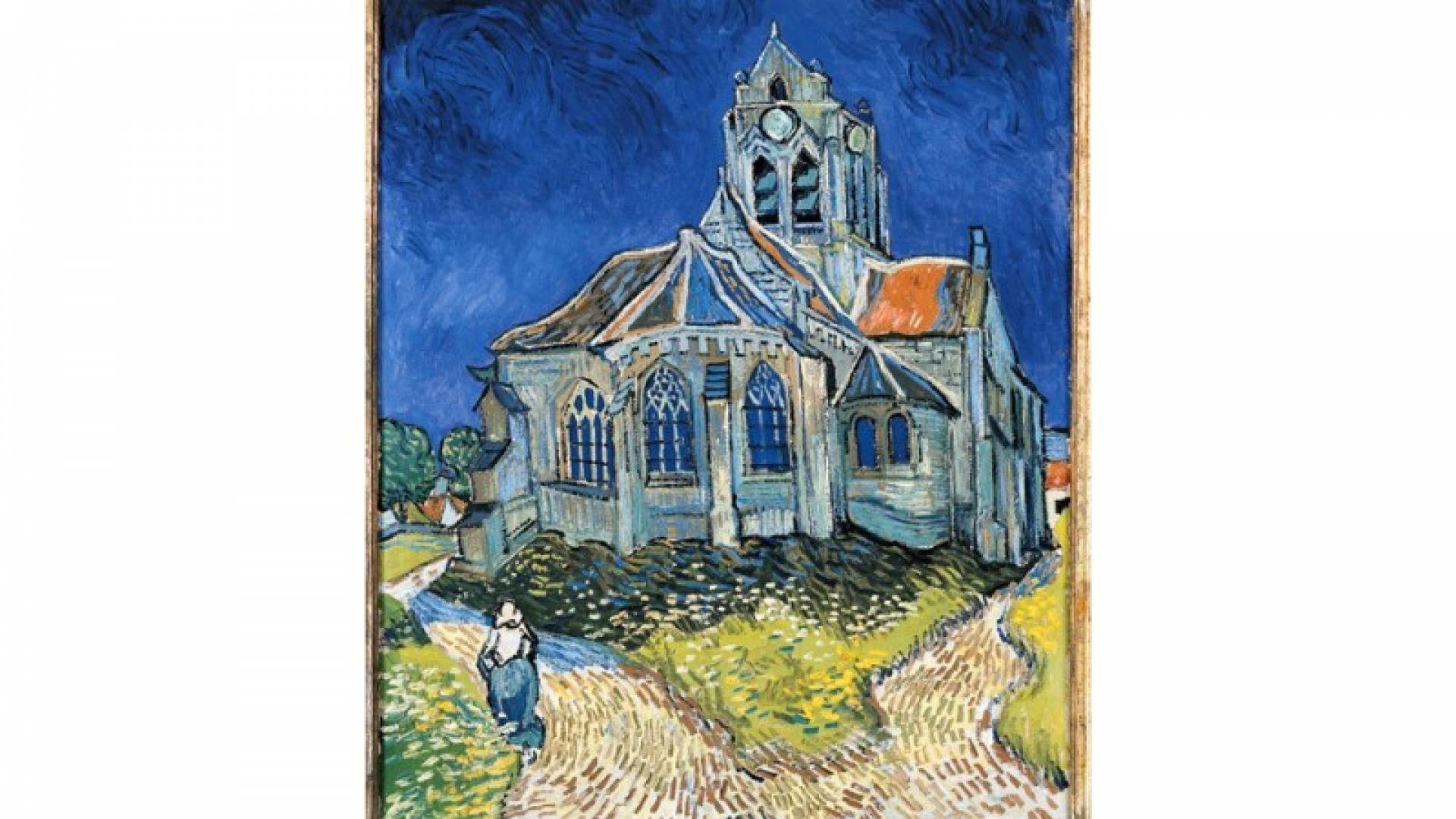 MUSEE ORSAY, Van Gogh_Church At Auvers _Galerie Francoise Cachin