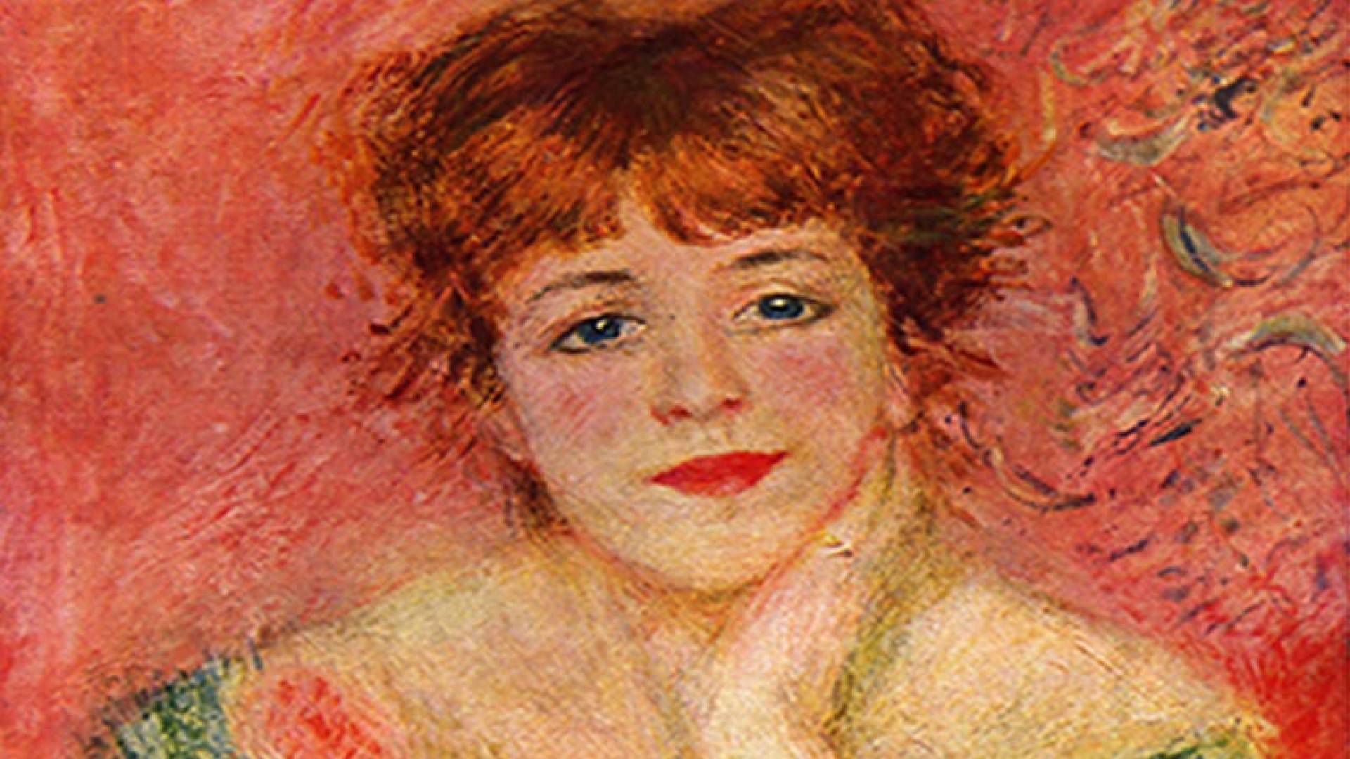 PUSHKIN MUSEUM, Renoir Portrait Of Jeanne Samery Room 21 22