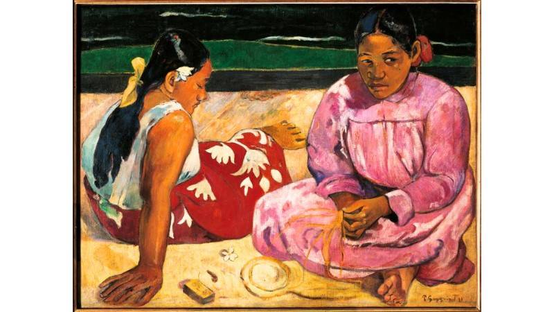 GAUGUIN_TAHITIAN WOMEN ON THE BEACH_GALERIE FRANCOISE CACHIN