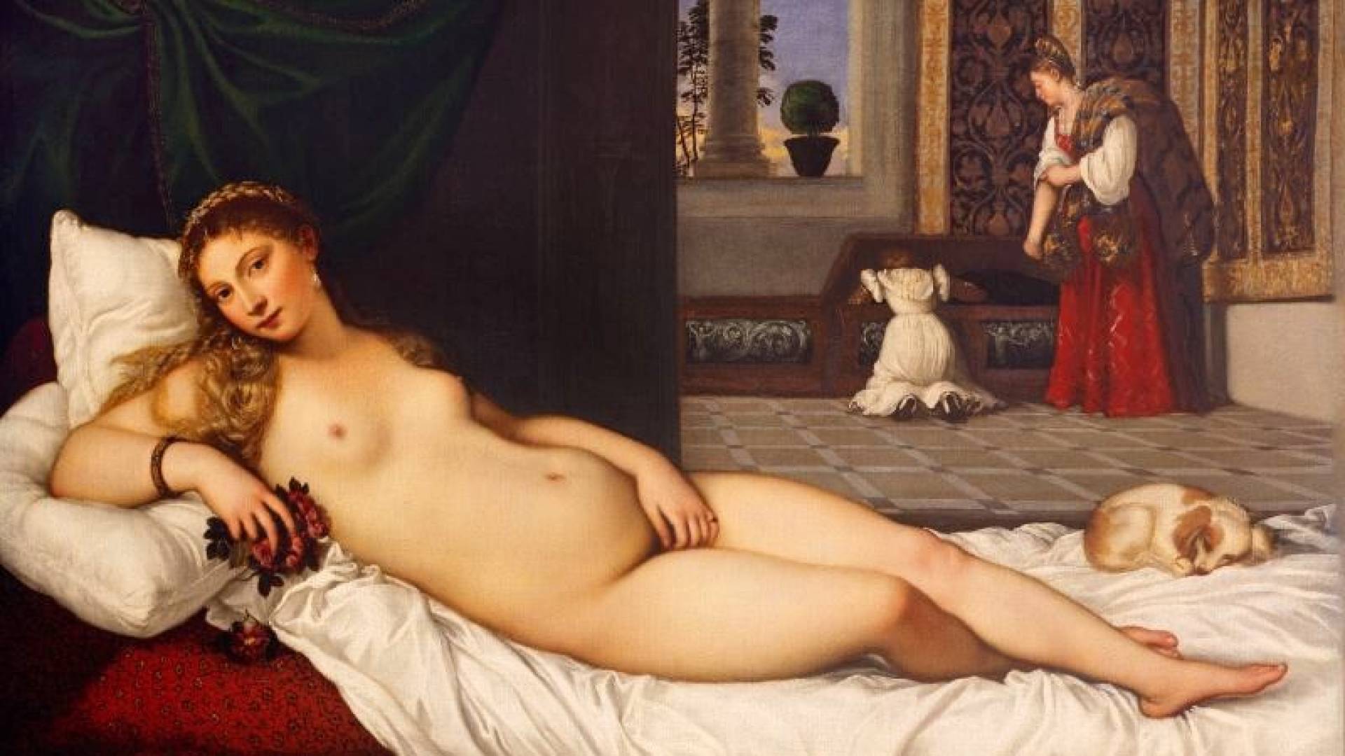 UFFIZIEN, Tiziano-Venus Von Urbino-Saal D22