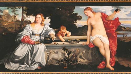 GALLERIA BORGHESE, Titian-Sacred And Profane Love_Room 20
