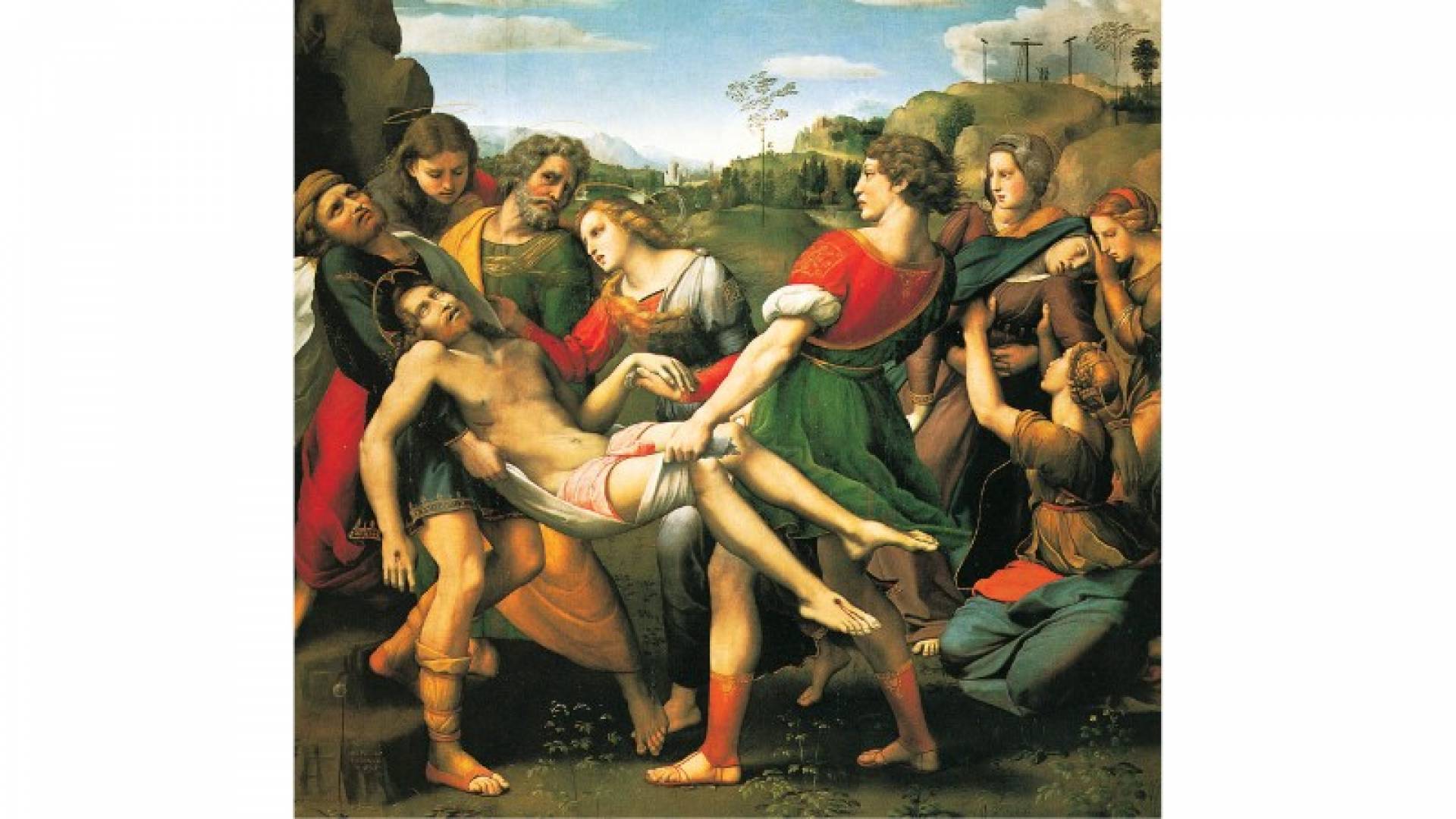 GALLERIA BORGHESE, Raphael-Deposition Of Christ_Room 9