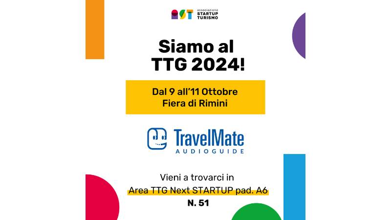 Come meet us at the International Tourism Fair in Rimini on October 09-10-11