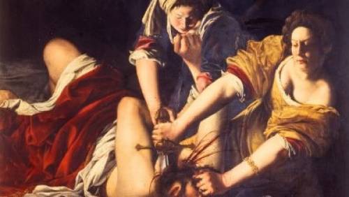 UFFIZI, Artemisia Gentileschi-Giuditta Decapita Oloferne Sala D29