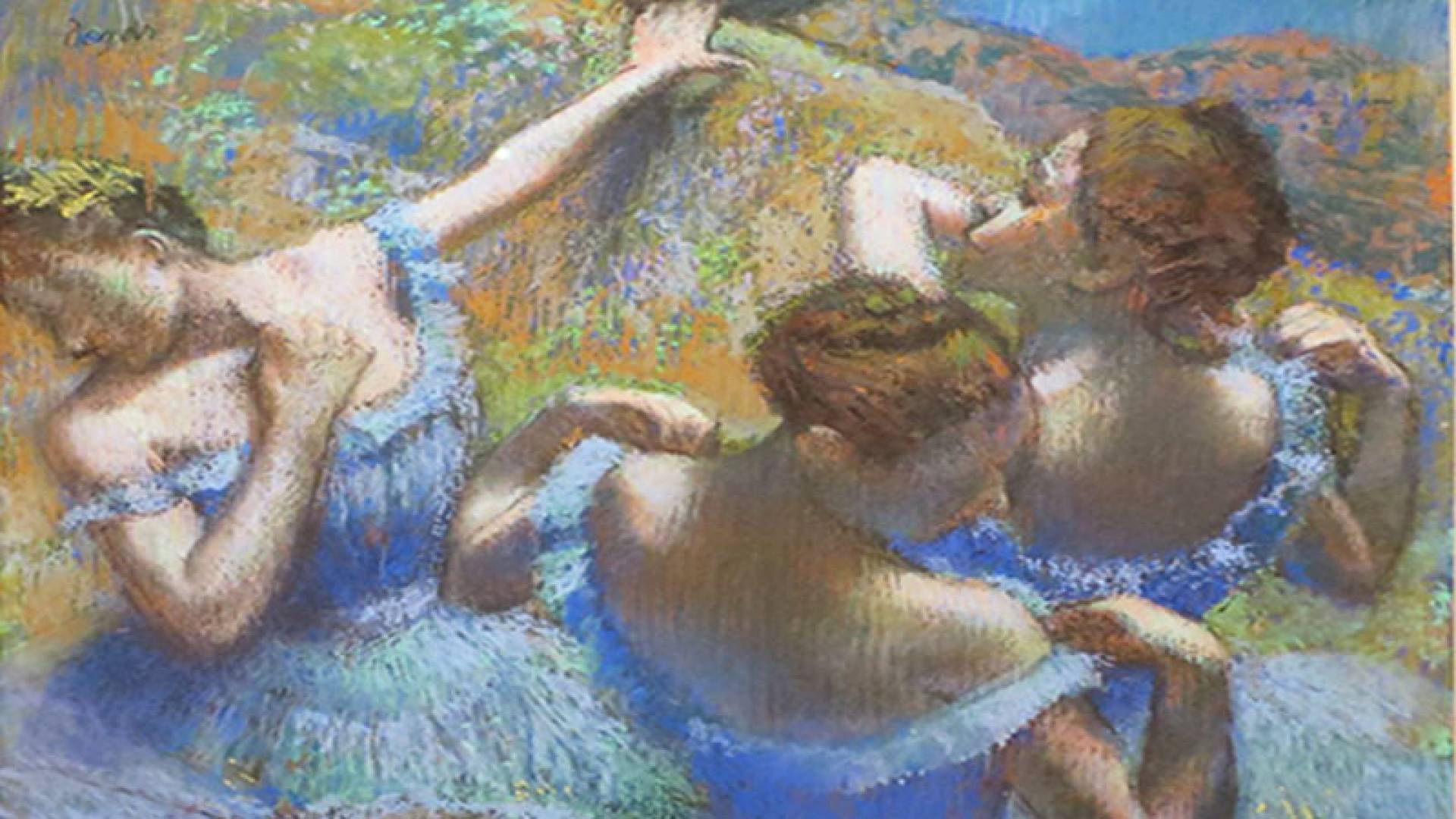 MUSÉE POUCHKINE, Degas Danseuses En Bleu Salle 21 22