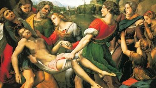 GALLERIA BORGHESE, Raffaello-Deposizione Di Cristo_ Sala 9