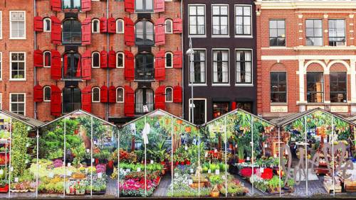 CANAUX, Singel Marché Aux Fleurs