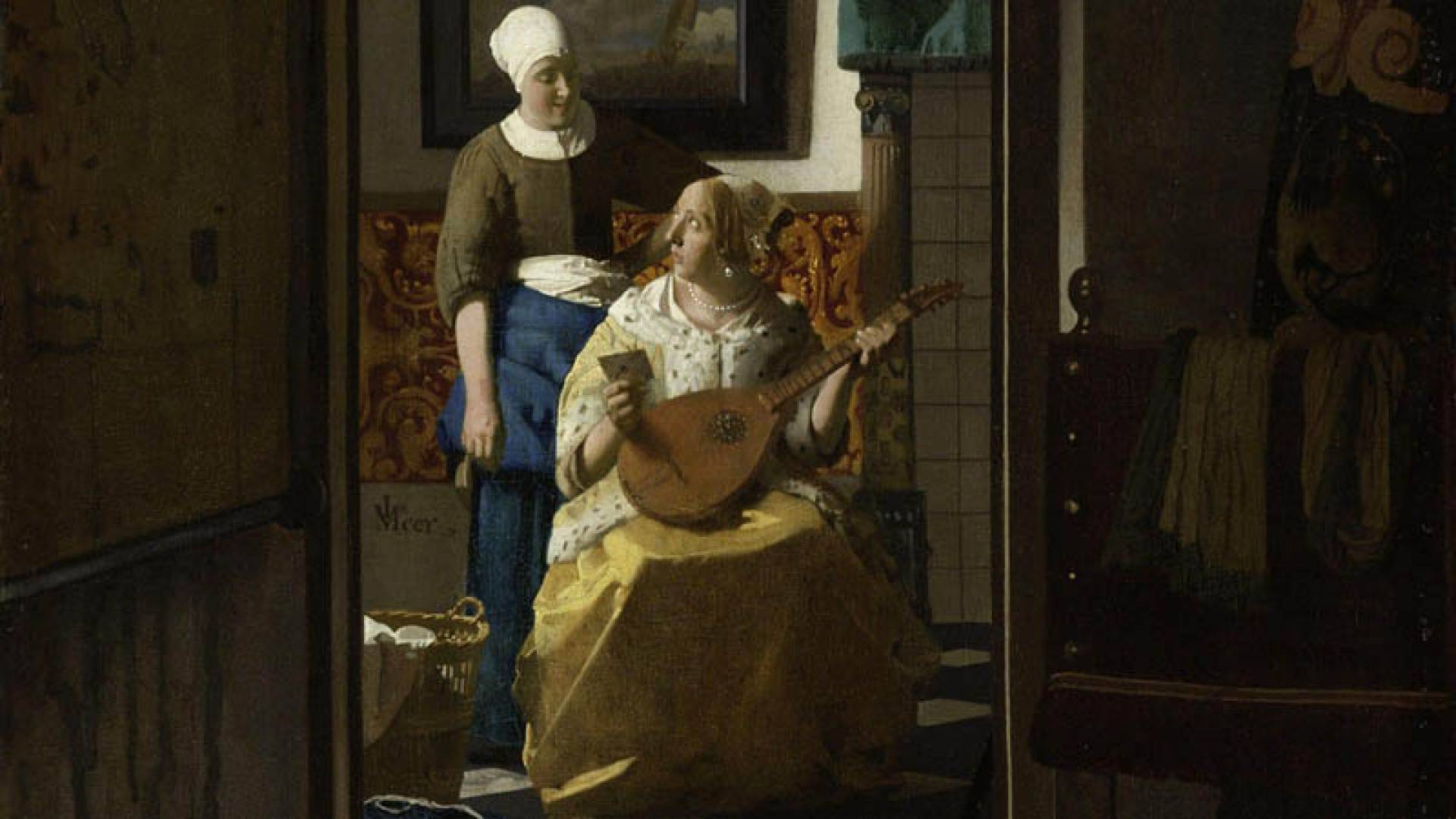 RIJKSMUSEUM , Lettre D'amour Vermeer