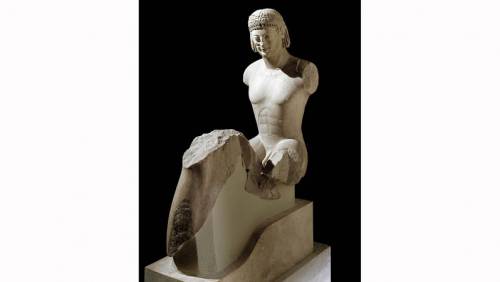 ACROPOLIS MUSEUM, First Floor Rampin Rider And Moscophoros