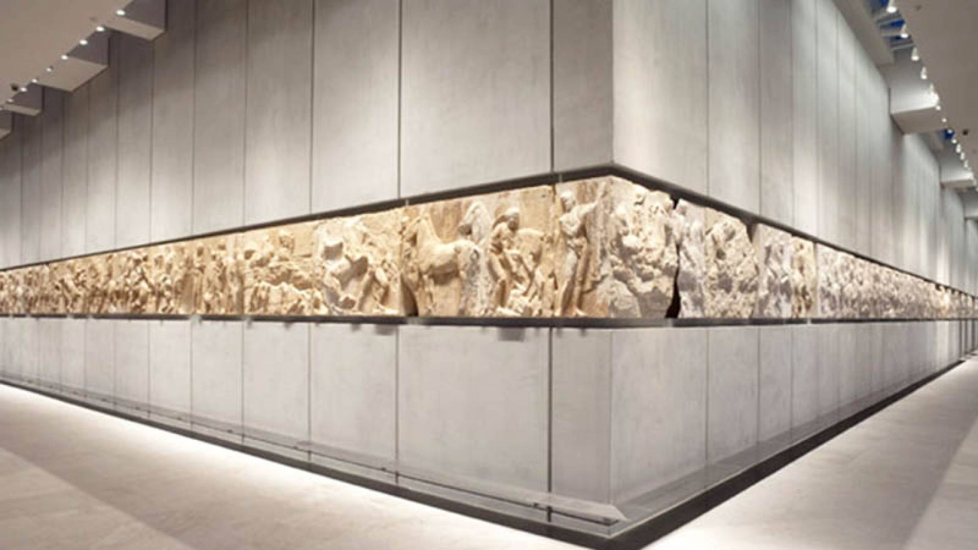 ACROPOLIS MUSEUM, Second Floor Parthenon Frieze Second Part