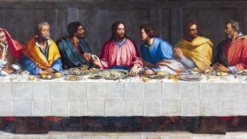 THE LAST SUPPER BY ALESSANDRO ALLORI - AI VOICE