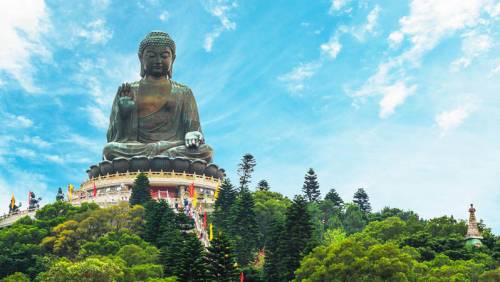 LANTAU E DISNEYLAND, Ngong Ping Village Presentazione