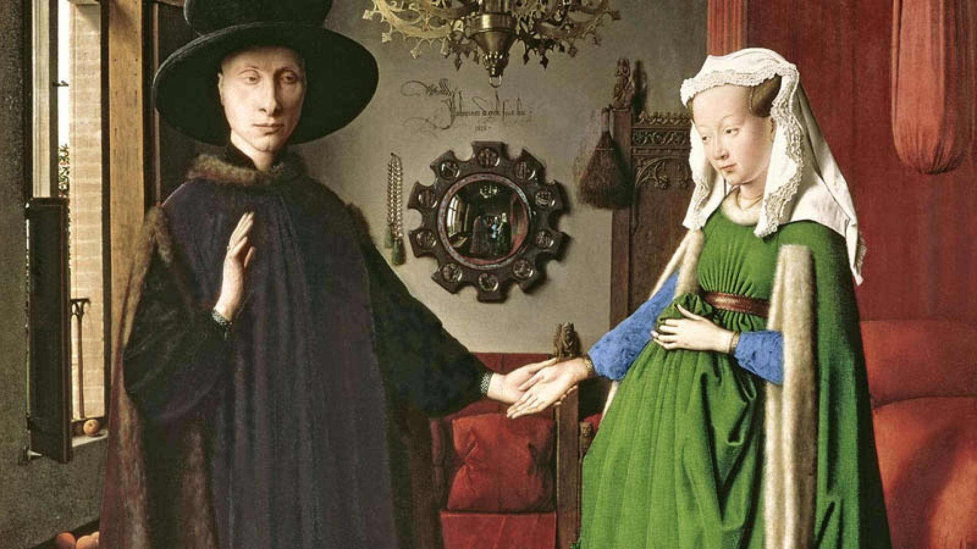NATIONAL GALLERY, El Matrimonio Arnolfini Van Eyck