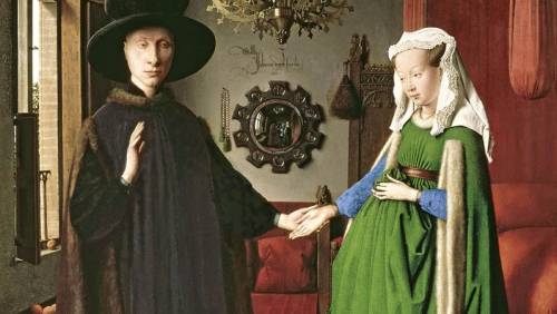 NATIONAL GALLERY, Arnolfini-Hochzeit Van Eyck