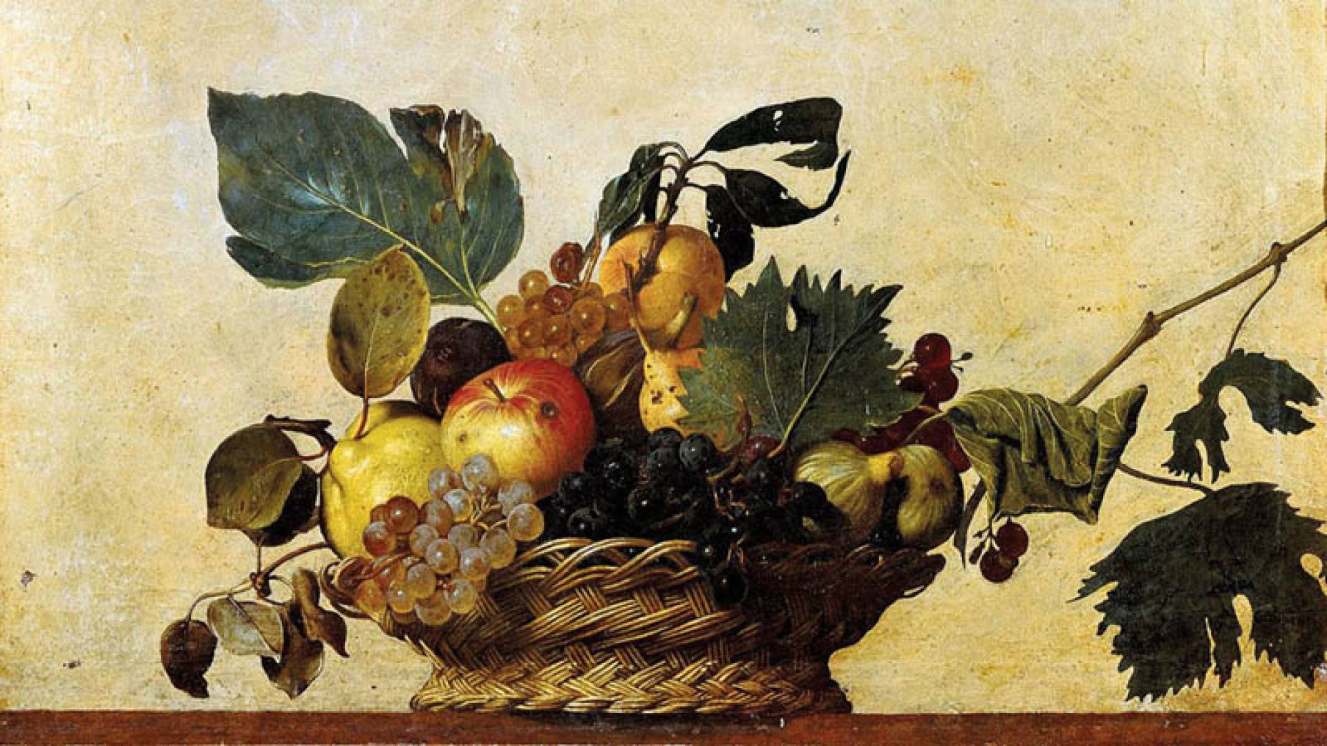 AMBROSIANA ART GALLERY, Basket Of Fruit - Caravaggio