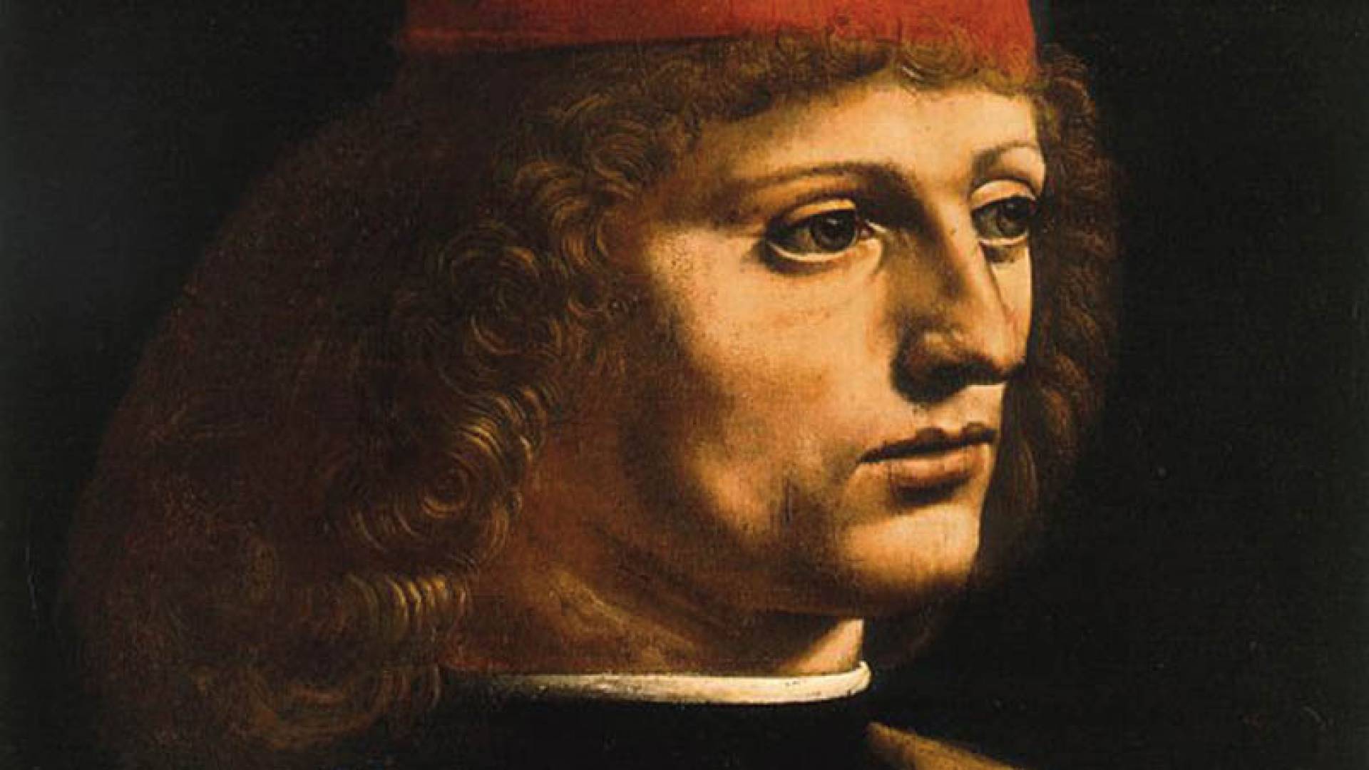 AMBROSIANA ART GALLERY, Portrait Of A Musician - Da Vinci