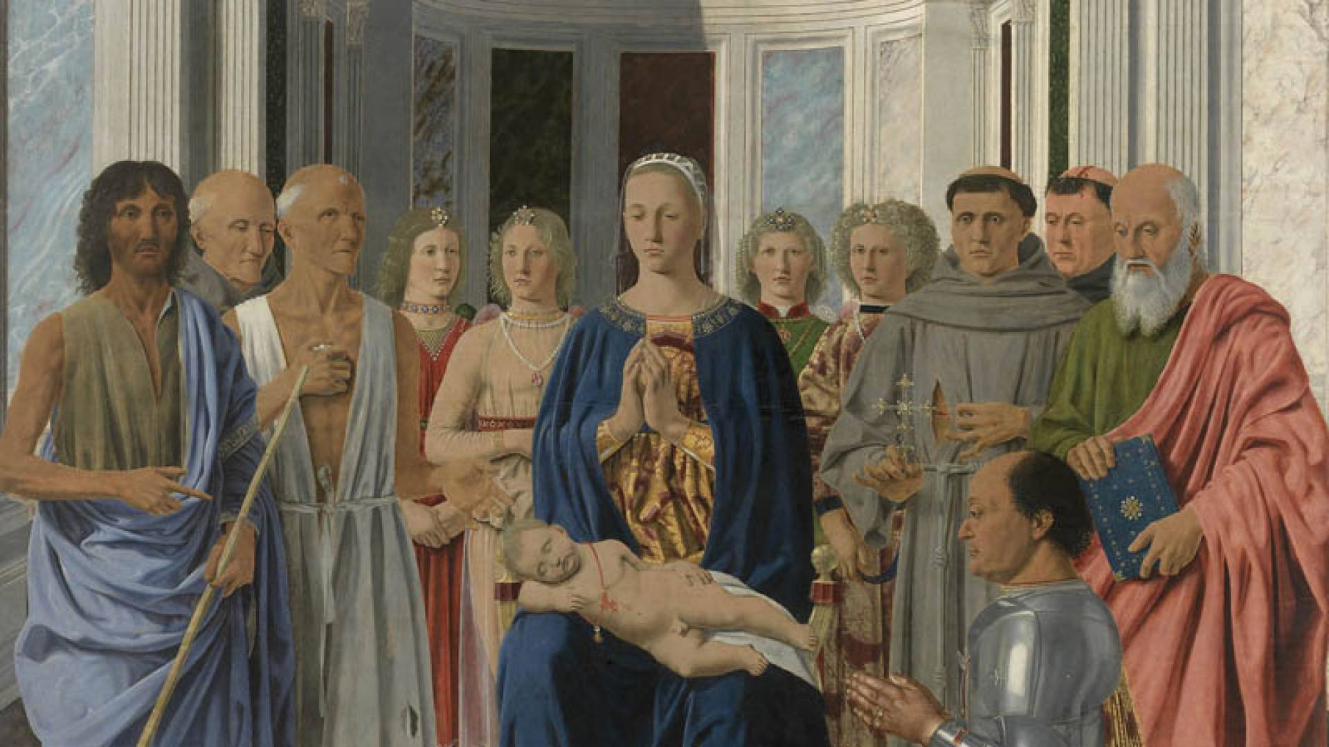BRERA, Piero Della Francesca - Rétable Montefeltro