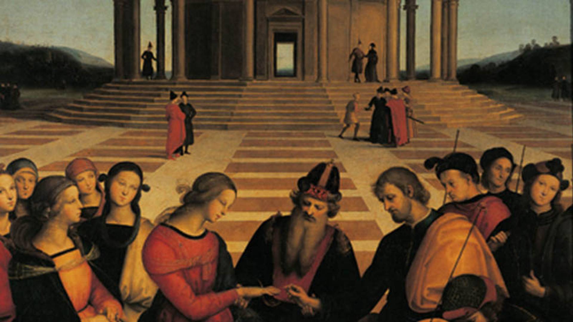 BRERA, Raffaello - The Marriage Of The Virgin