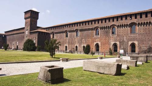 SFORZA CASTLE, Exterior