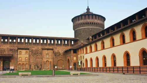 SFORZA CASTLE, Interior