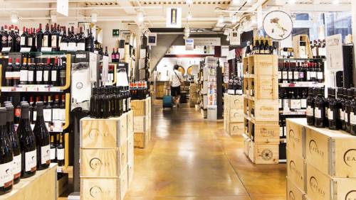 EATALY SMERALDO (SPONSORED), Zweiter Stock Weinhandlung Kursräume Sterne-Restaurant