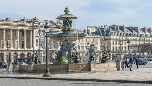 PLACE DE LA CONCORDE, Visita