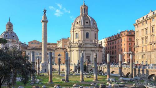 FORO DE TRAJANO, Columna