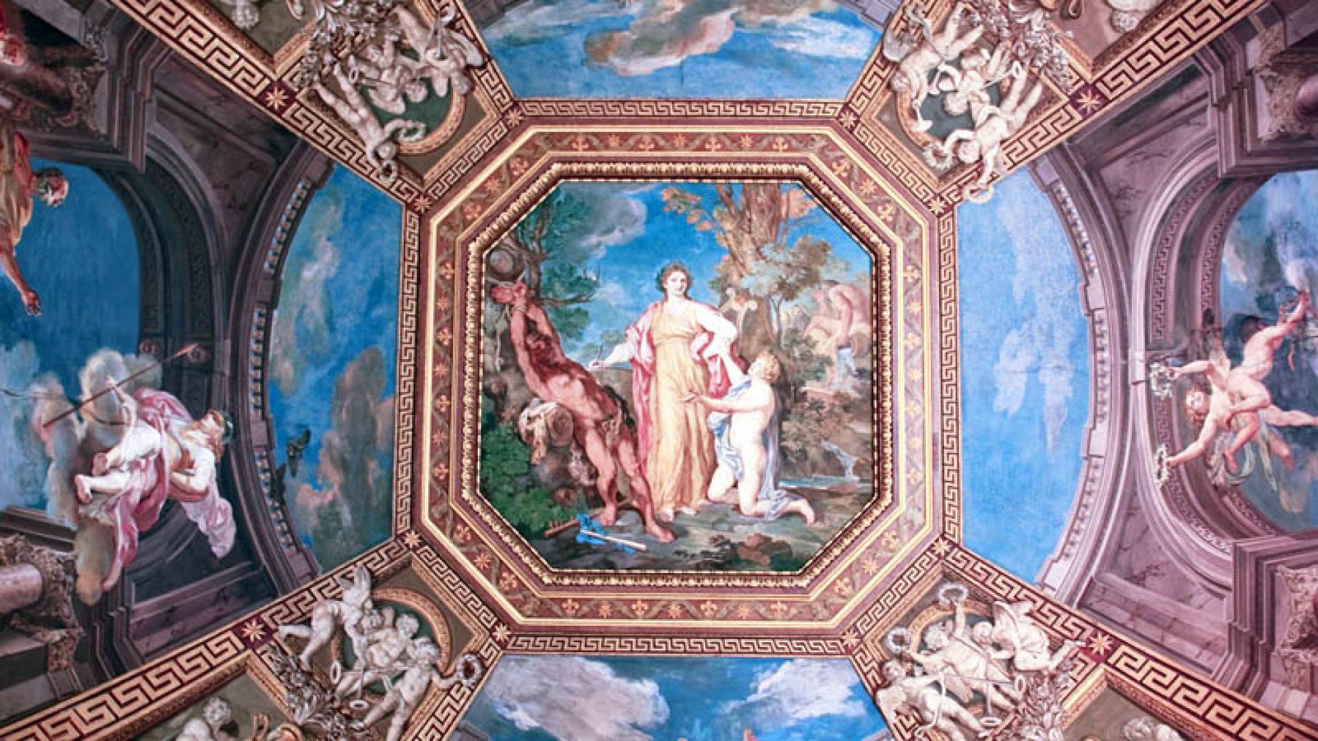 MUSEOS VATICANOS, Salas Con Frescos