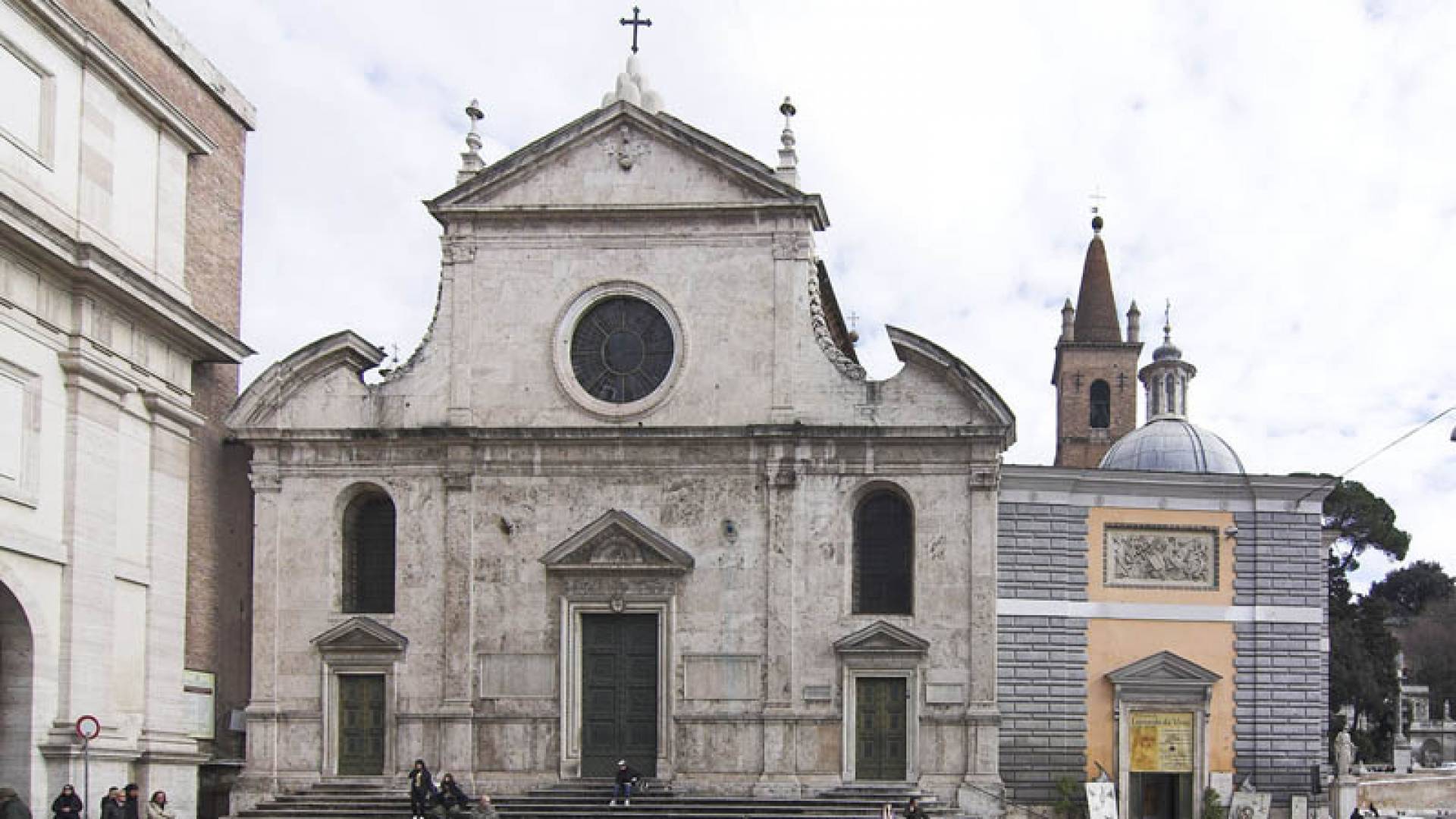 PLAZA DEL POPOLO, Iglesia Santa María Del Popolo