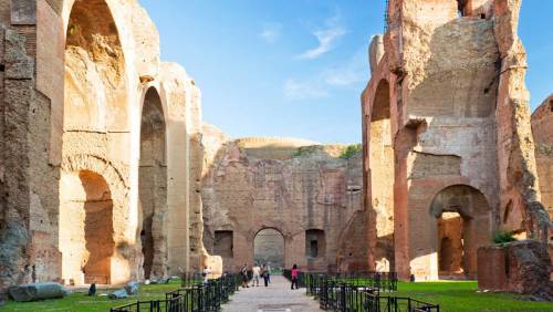 TERMAS DE CARACALLA, Visita
