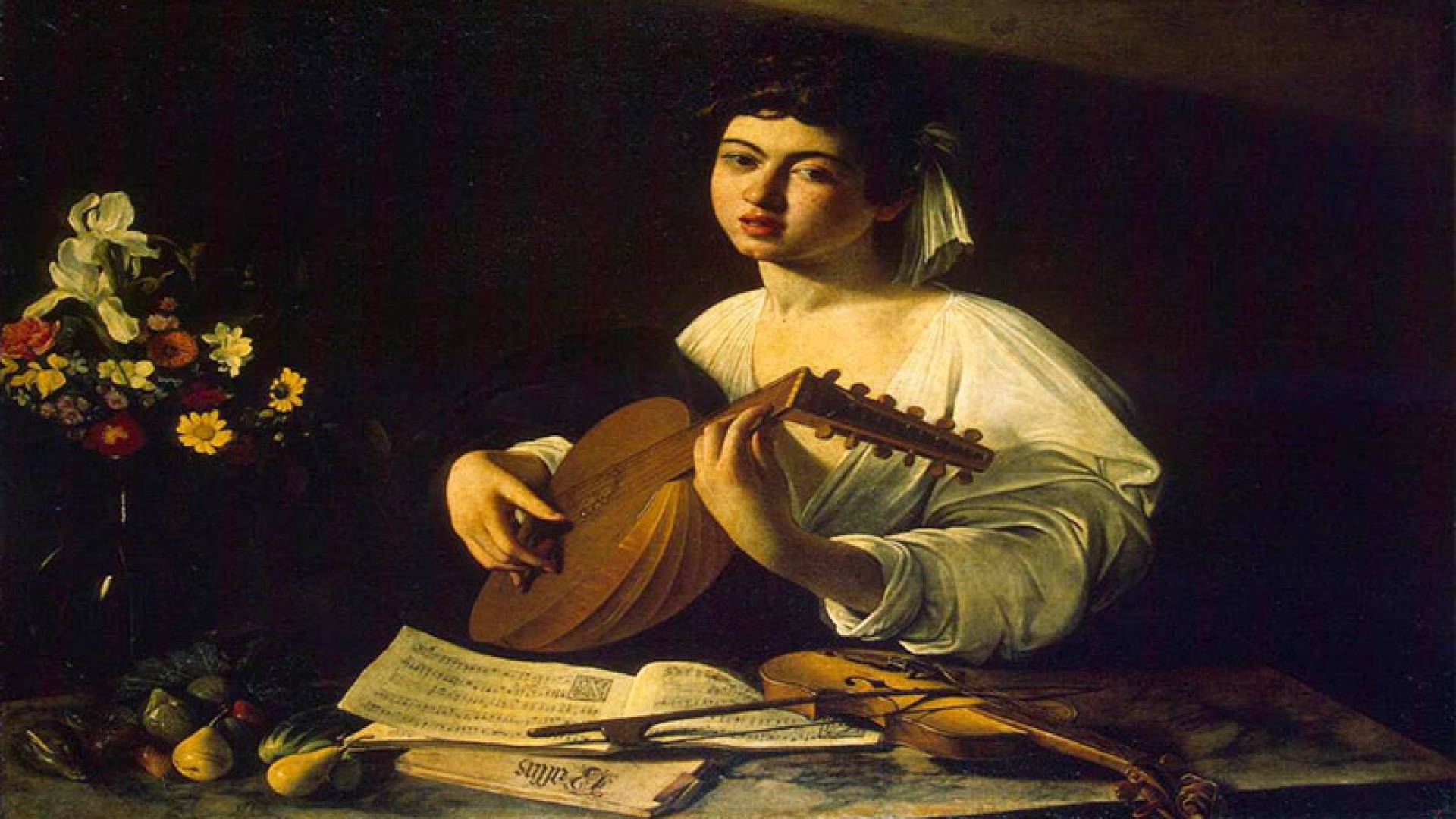 HERMITAGE, The Lute Player By Caravaggio Room 237