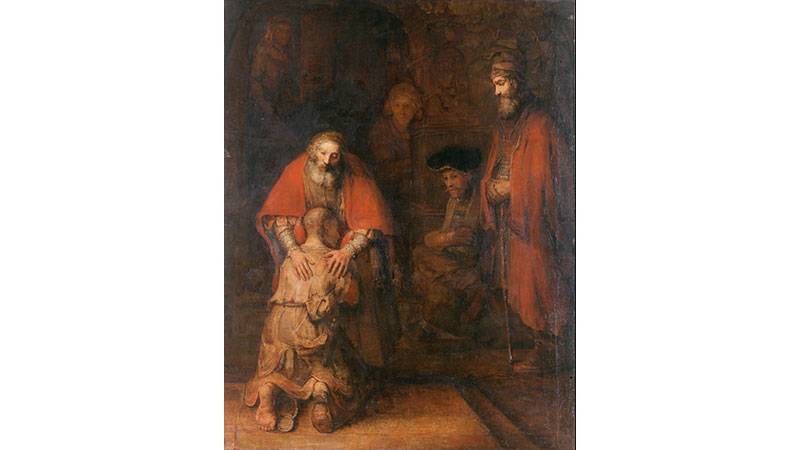 RETURN OF THE PRODIGAL SON BY REMBRANDT ROOM 254