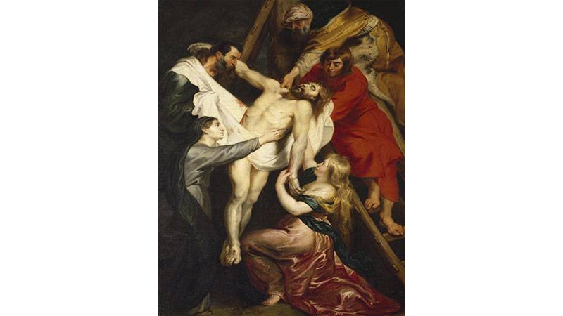 DESCENT FROM THE CROSS BY RUBENS ROOM 247