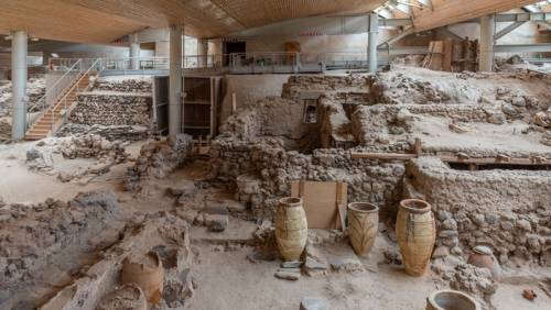 SITE ARCHÉOLOGIQUE D’AKROTIRI, Histoire - Ai Voice