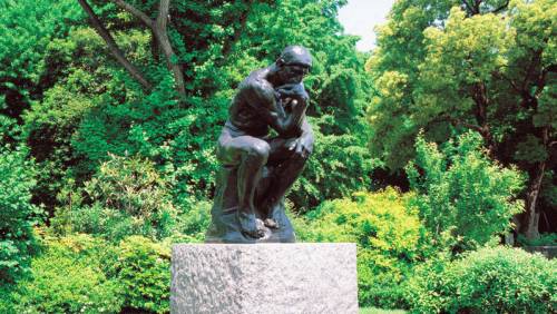 NATIONALMUSEUM FÜR WESTLICHE KUNST, Garten (Rodin)