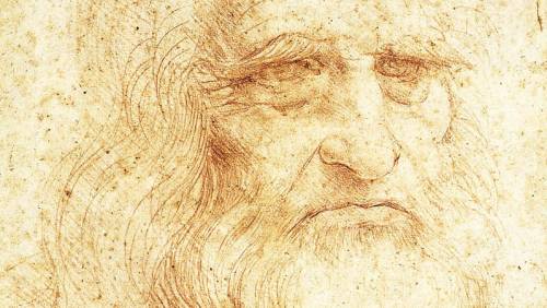 PÔLE ROYAL, Bibliothèque Royale Et Autoportrait Léonard De Vinci