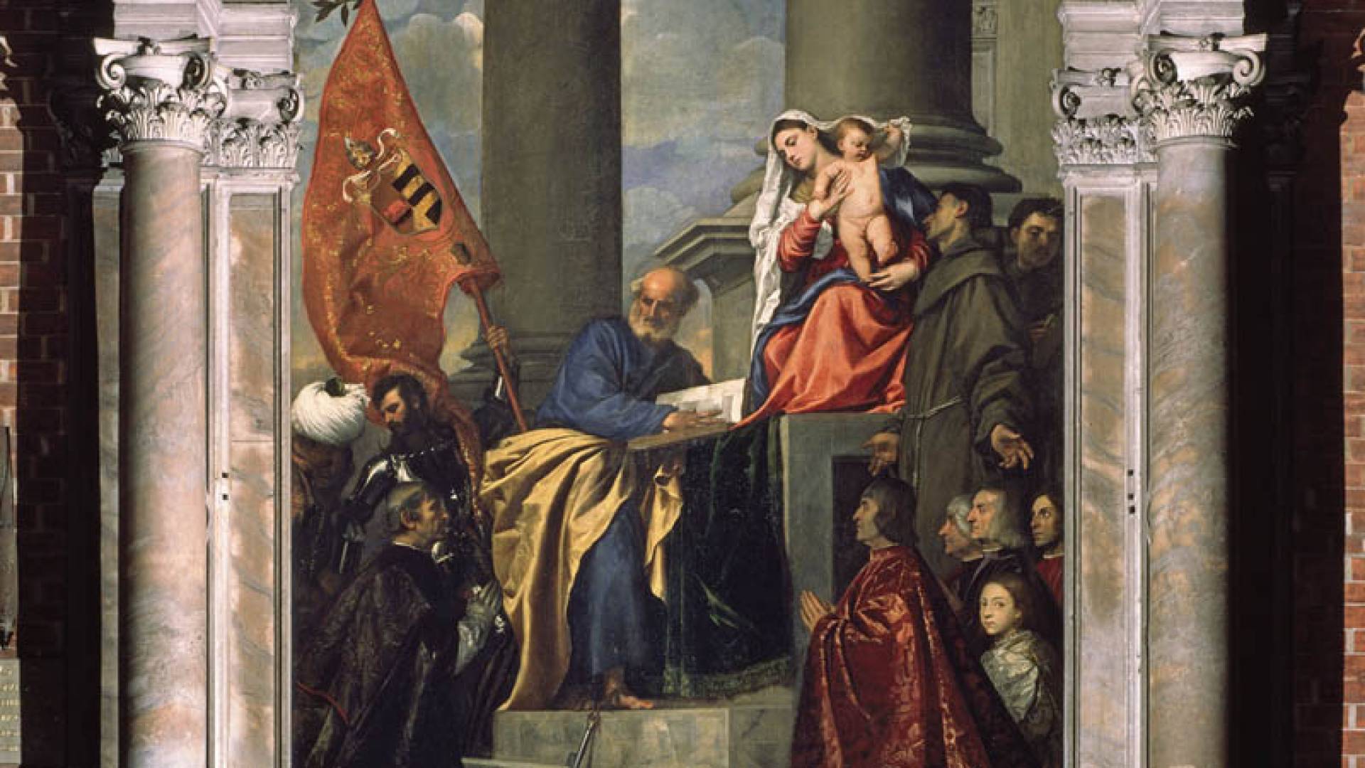 圣方济会荣耀圣母圣殿, 佩萨罗圣母祭坛画-提香
