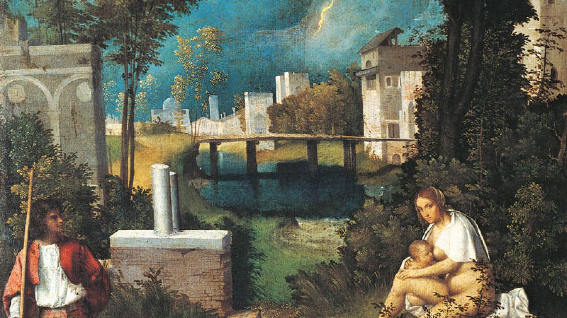 GALERIE DE L’ACADÉMIE, La Tempête - Giorgione