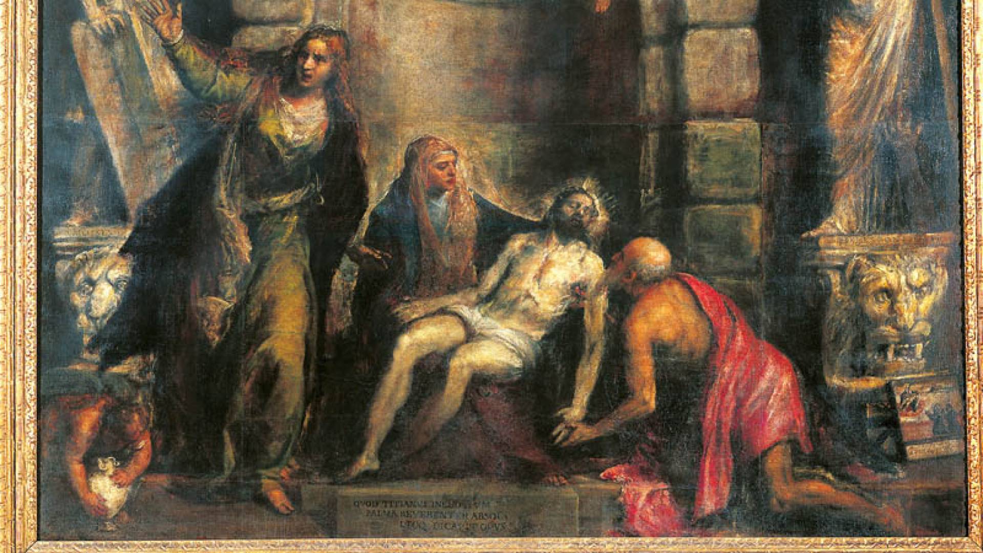 GALERIEN DER AKADEMIE, La Pietà - Tizian