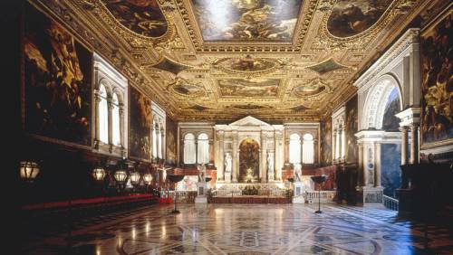 SCUOLA GRANDE DI SAN ROCCO, Oberer Salon