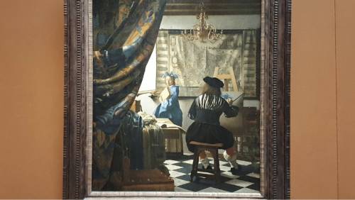 KUNSTHISTORISCHES MUSEUM, Allegory Of Painting By Vermeer