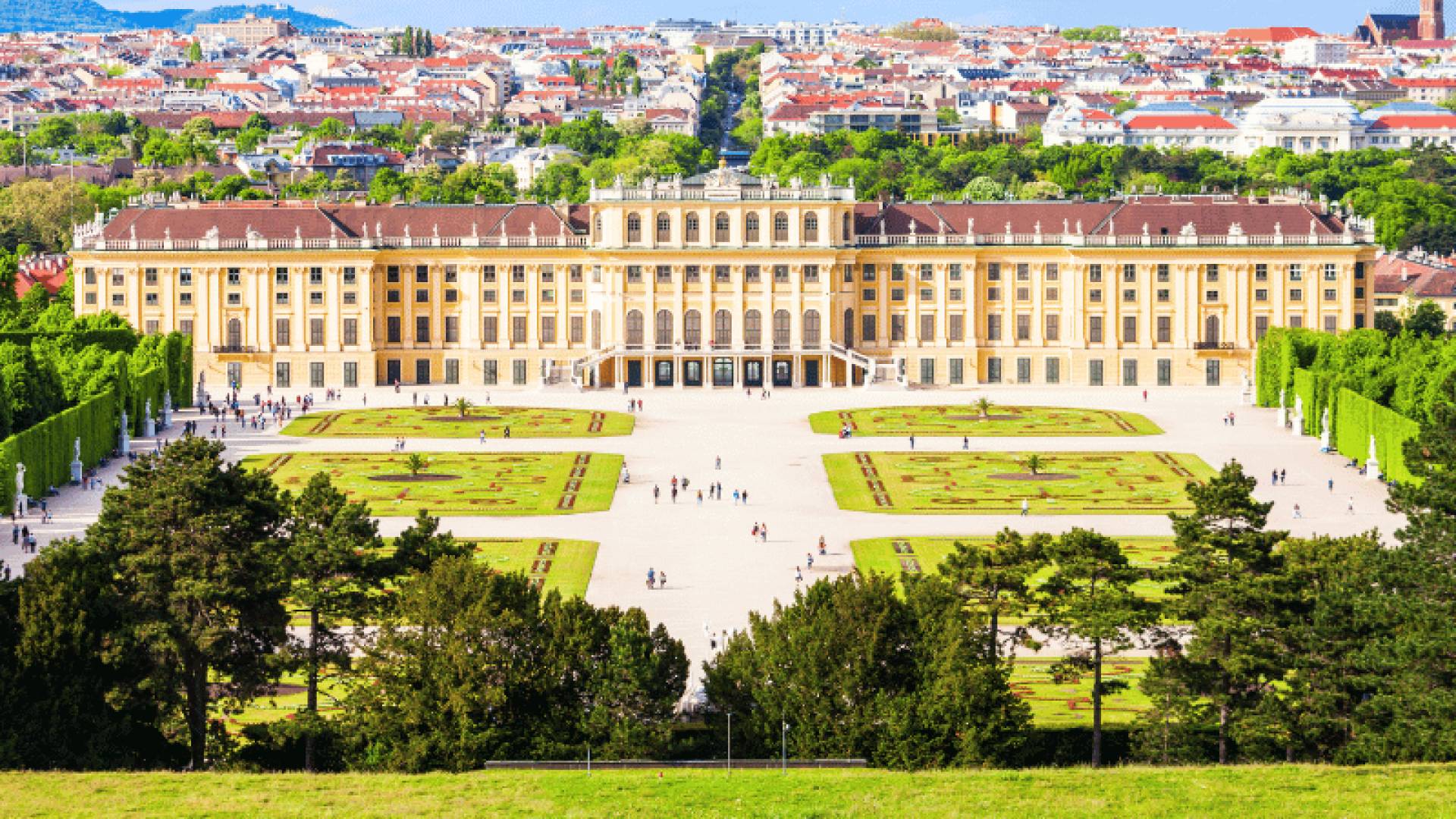 SCHONBRUNN, Parque Visita