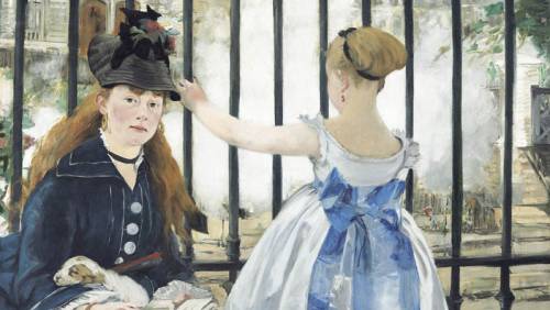 NATIONAL GALLERY WASHINGTON, La Ferrovia Manet